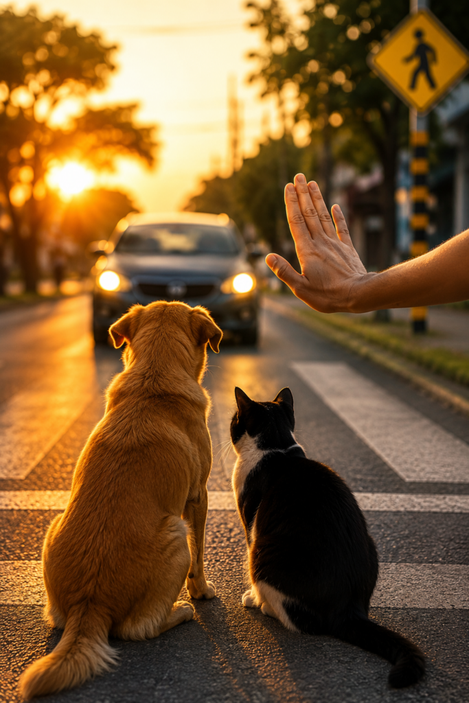 Campanha une proteção animal econsciência urbana