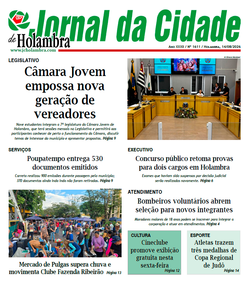 Edição 1611 – 14/08/2026