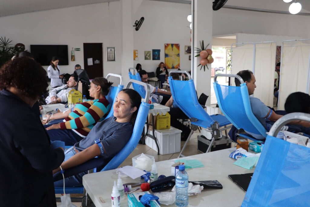 Campanha arrecada 58 bolsas de sangue