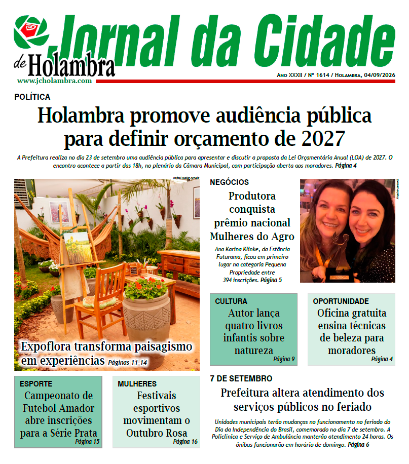 Edição 1614 – 04/09/2026