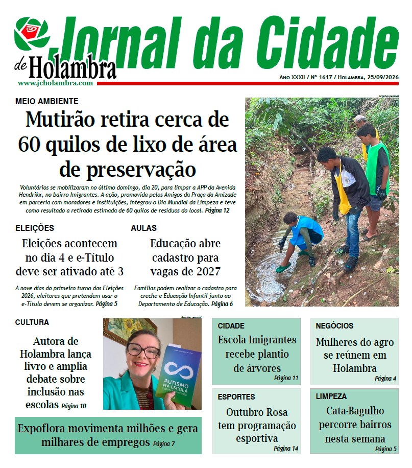 Edição 1617 – 25/09/2026