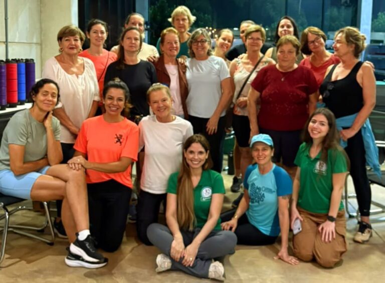 Caminhada de mulheres inclui visita à Hortishop